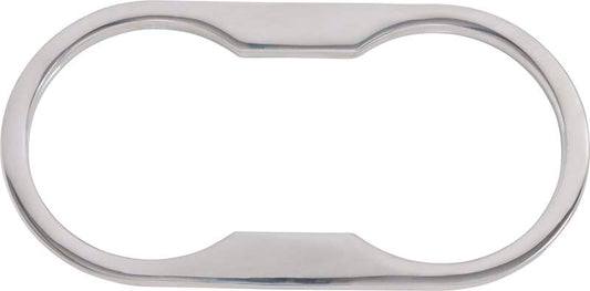 Kentrol Jeep JK Cup Holder Bezel 07-10 Wrangler JK Polished Silver Kentrol