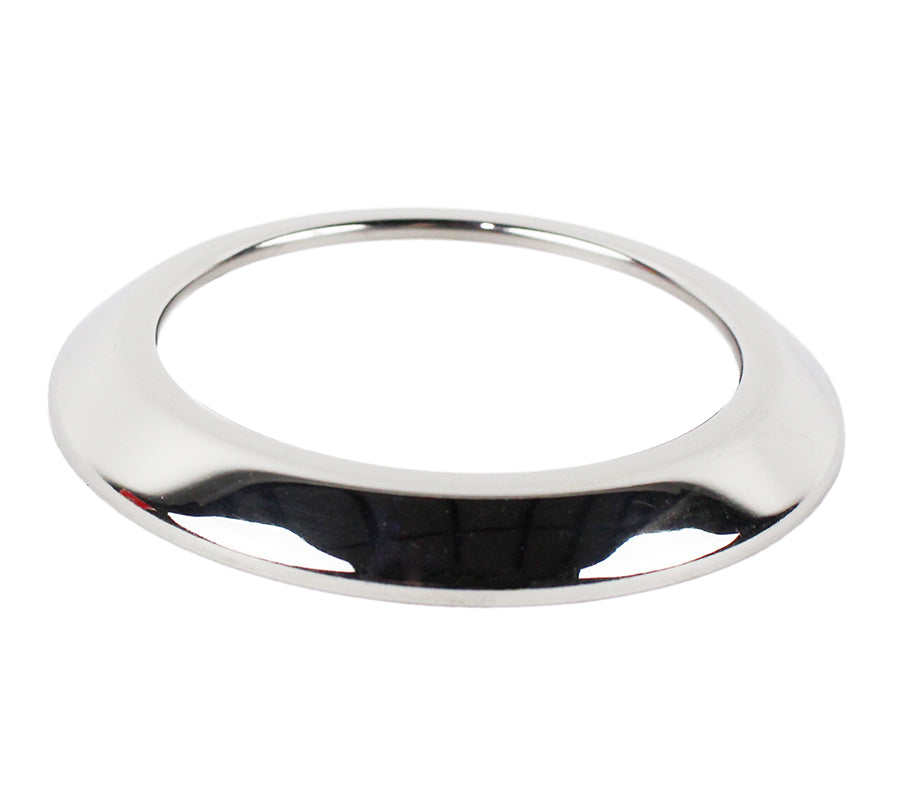 Kentrol Jeep JK Air Vent Bezels 4 Pieces 07-10 Wrangler JK Polished Silver Kentrol