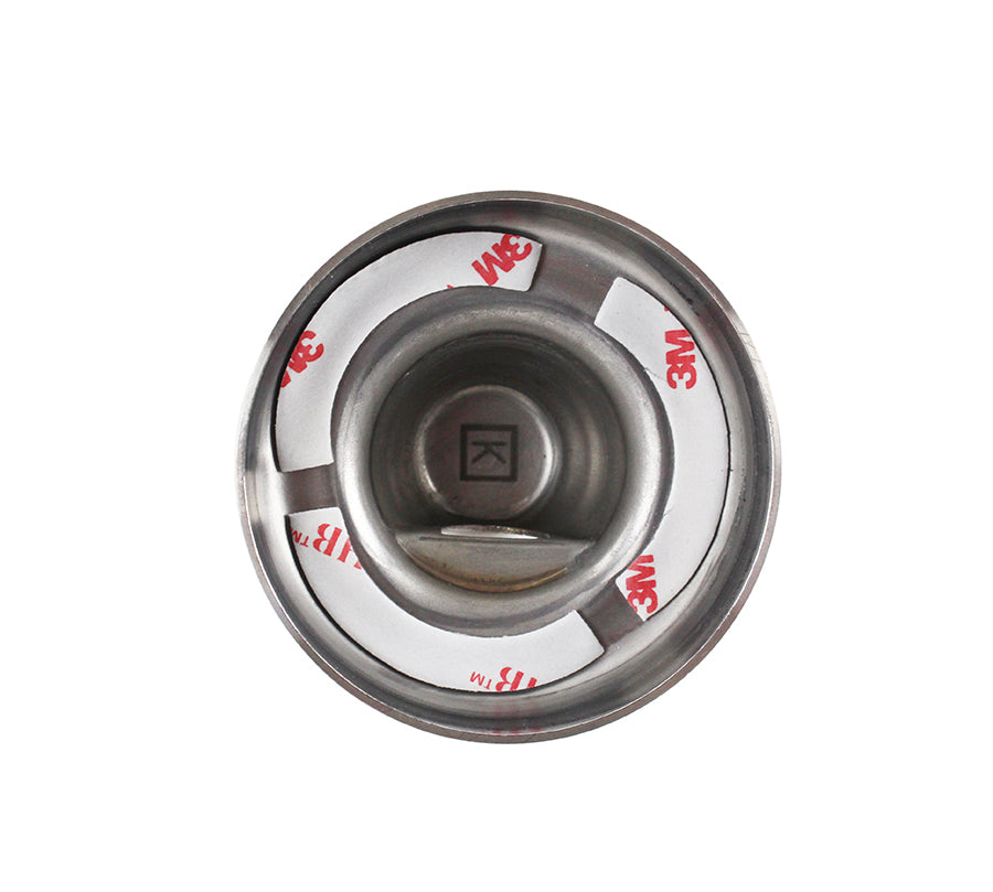 Kentrol Jeep JK Antenna Cover 07-18 Wrangler JK Polished Silver Kentrol