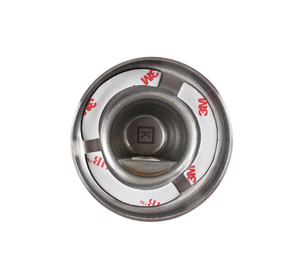 Jeep JK Antenna Cover 07-18 Wrangler JK Polished Silver Kentrol-1