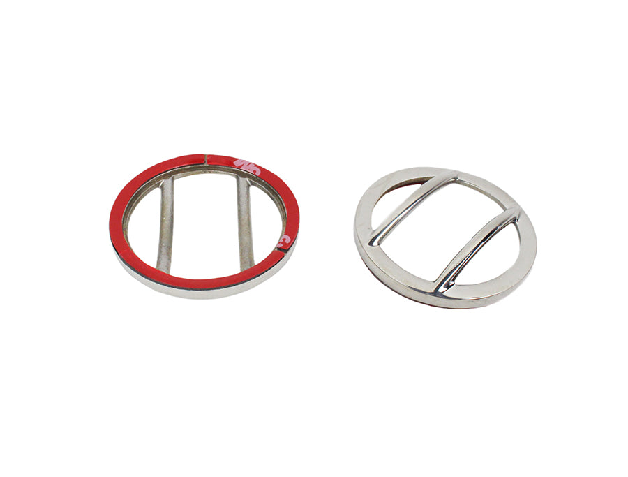 Kentrol Jeep JK Side Marker Covers Pair 07-18 Wrangler JK Polished Silver Kentrol