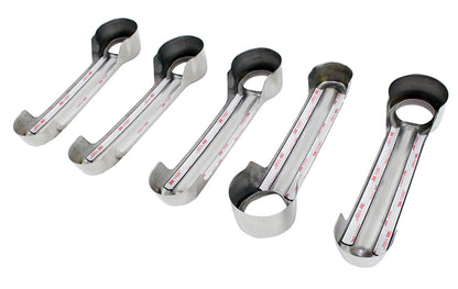 Jeep JK Exterior Door Handle Covers 10 Pieces 07-18 Wrangler JK Polished Silver Kentrol-3