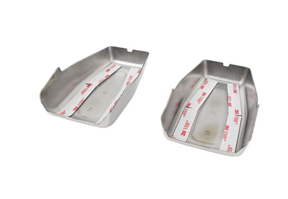 Jeep JK Liftgate Hinge Overlays Pair 07-18 Wrangler JK Polished Silver Kentrol-3