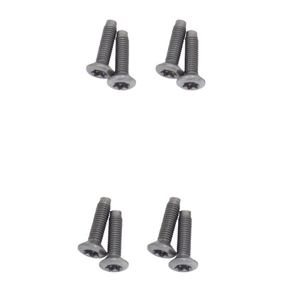 Jeep JK Door Hinge Overlays 4 Pieces 2 Door 07-18 Wrangler JK Polished Silver Kentrol-4