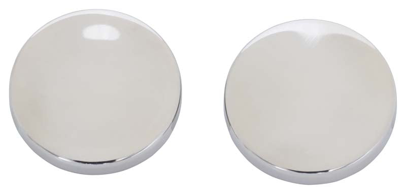 Kentrol Jeep JK Liftgate Button Covers Pair 07-18 Wrangler JK Polished Silver Kentrol