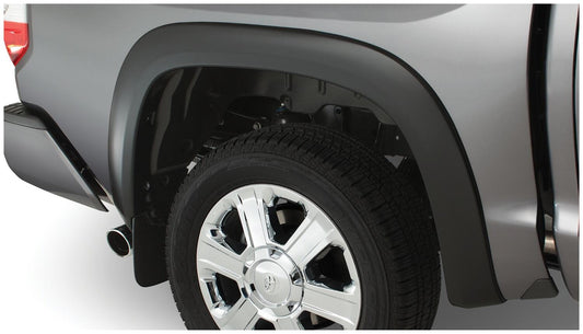 Black OE Style Smooth Finish Rear Fender Flares For 2011-2013 Toyota Highlander (Excludes Hybrid) Bushwacker