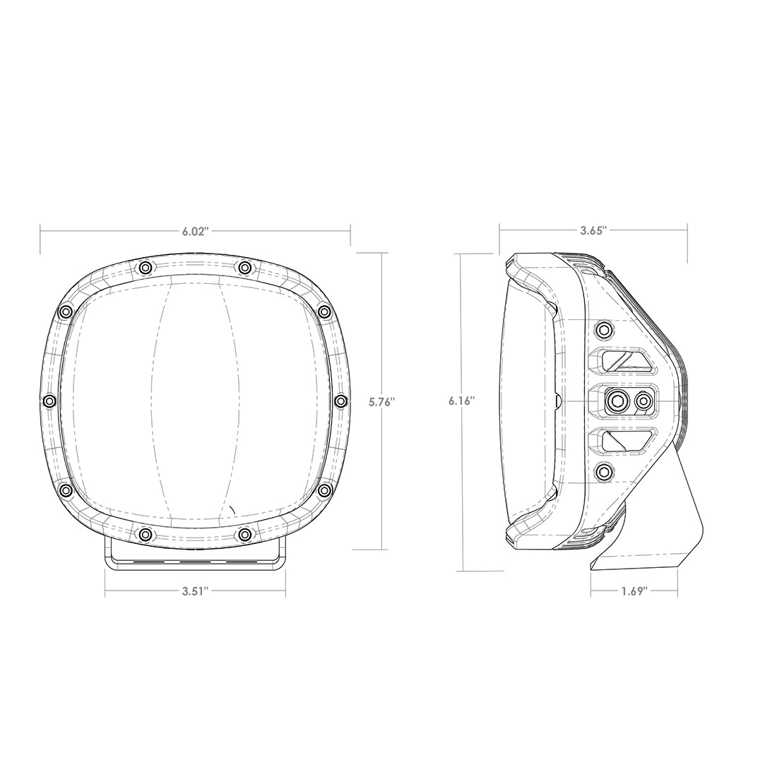 Adapt XP Extreme Powersports LED Light 3 Lighting Zones GPS Module Rigid Industries-2