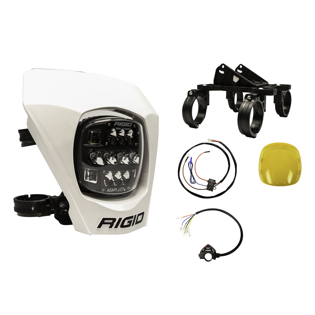 Rigid Industries RIGID Adapt XE Extreme Enduro Complete Ready To Ride LED Moto Kit