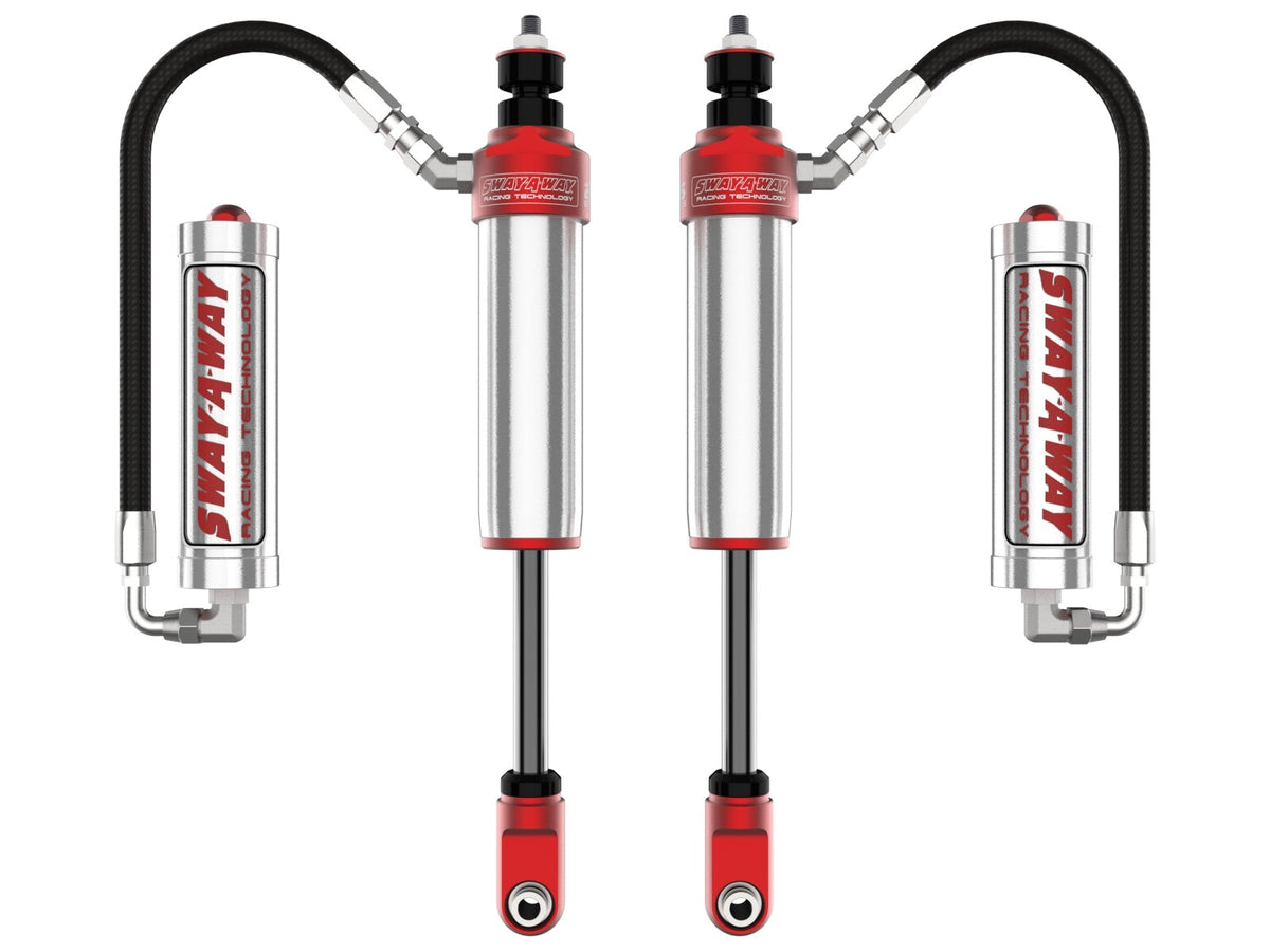 Sway-A-Way 2.5 Front Shock Kit w/ Remote Reservoirs for 0-1.5 Inch Lift Ford F-250/F-350 17-26 4WD aFe Power