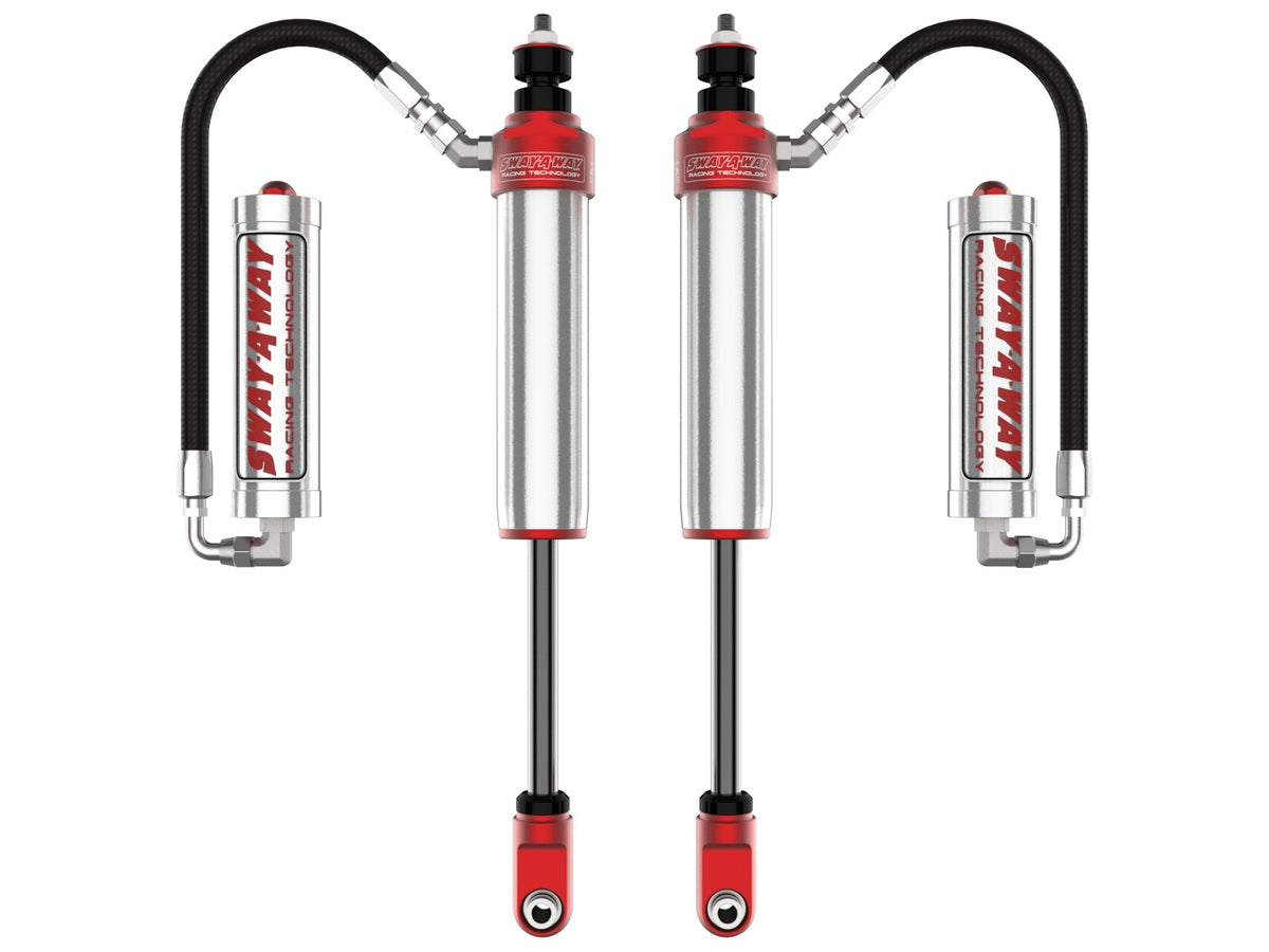 Sway-A-Way 2.5 Front Shock Kit w/ Remote Reservoirs for 2-3.5 Inch Lift Ford F-250/F-350 17-26 4WD aFe Power