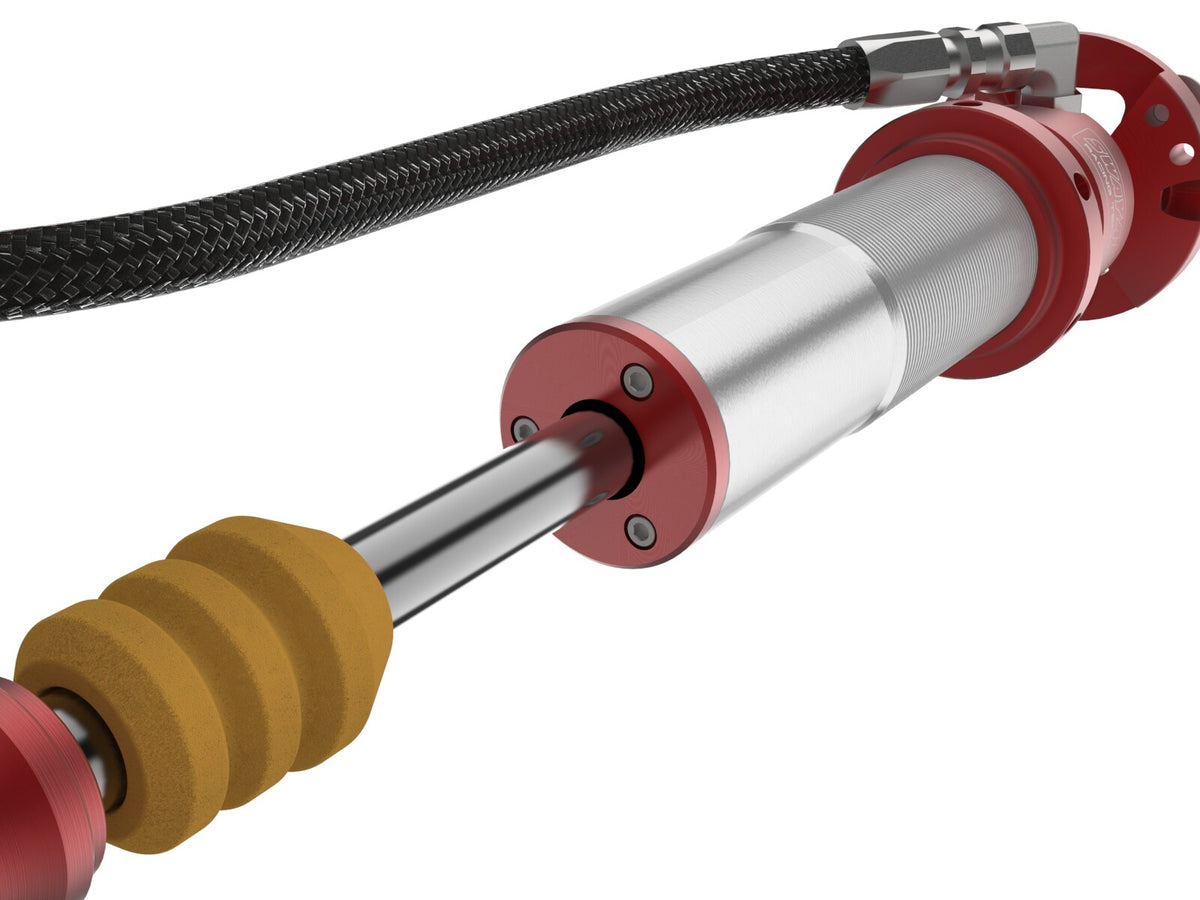 Sway-A-Way 2.5 Front Remote Reservoir Coilover Kit with Compression Adjusters Ford Bronco 21-26 aFe Power-3