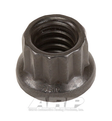 1/4 Inch SAE 12-Point Nut - Chrome Moly Black Oxide ARP Racing Products-5