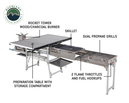 Cook With Portable Komodo Camp Kitchen Overland Vehicle Systems-1