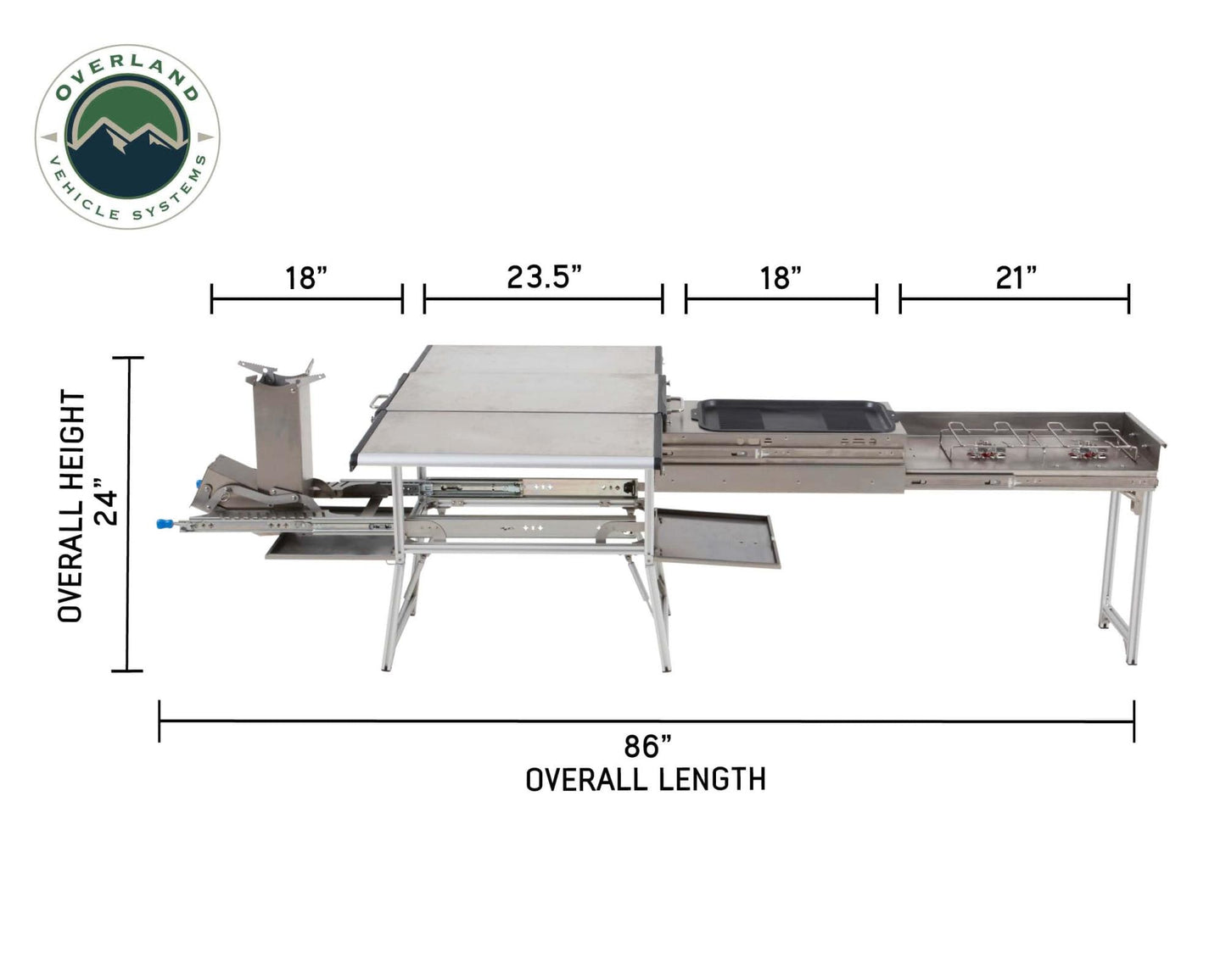 Cook With Portable Komodo Camp Kitchen Overland Vehicle Systems-13