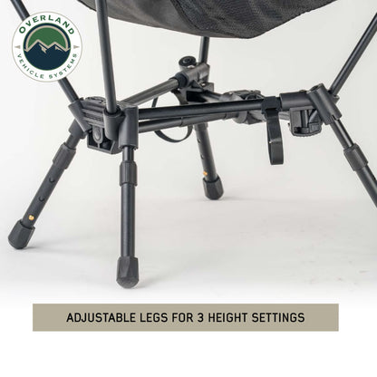 Compact Camping Chair with Collapsible Aluminum Frame Overland Vehicle Systems-1