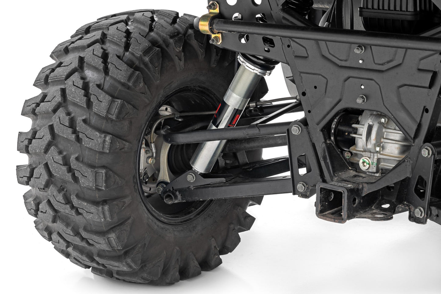 M1 Rear Coil Over Shocks Ride Height Adjust Polaris Ranger 1000/Ranger XP 900/1000 Rough Country-4