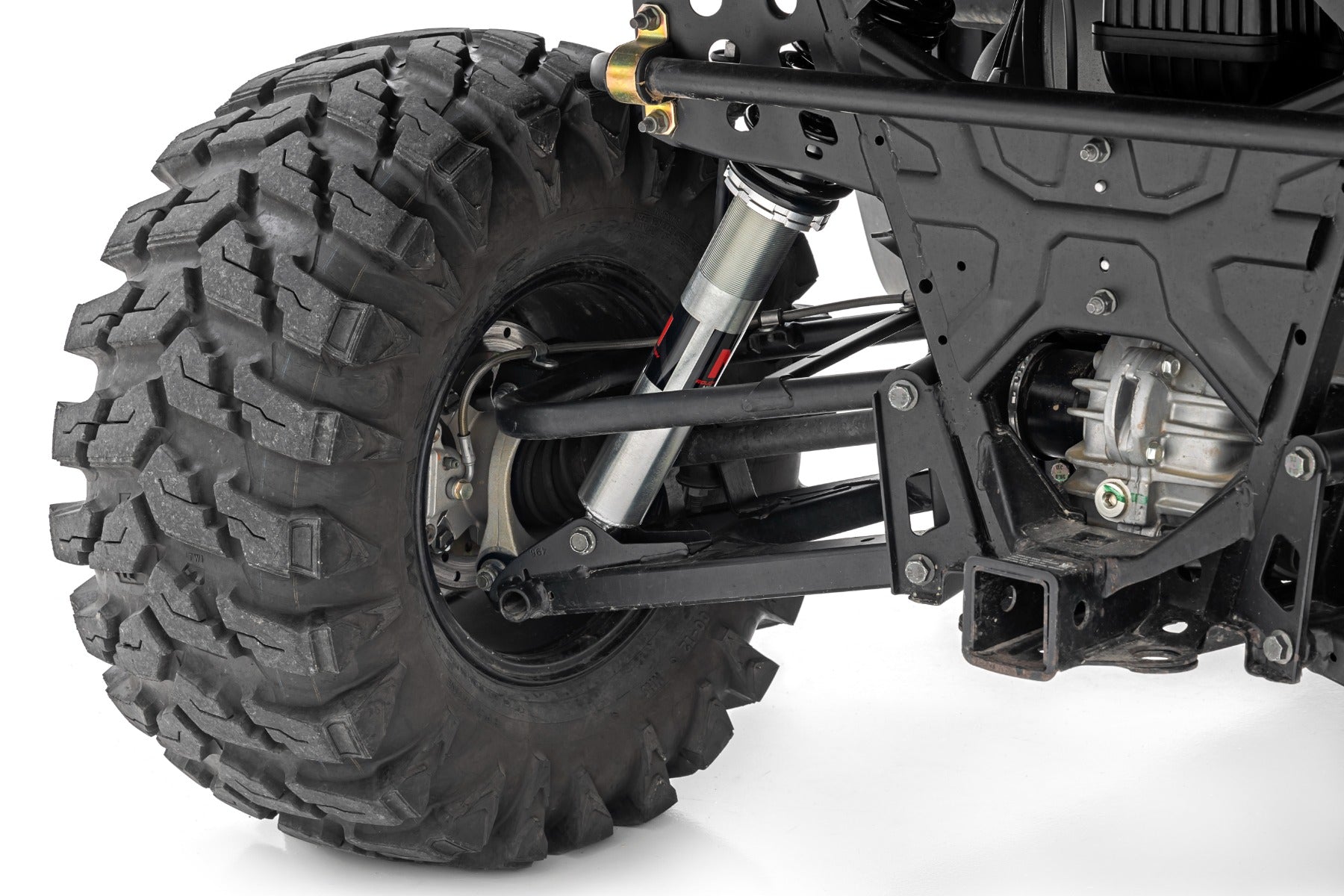 M1 Rear Coil Over Shocks Ride Height Adjust Polaris Ranger 1000/Ranger XP 900/1000 Rough Country-4