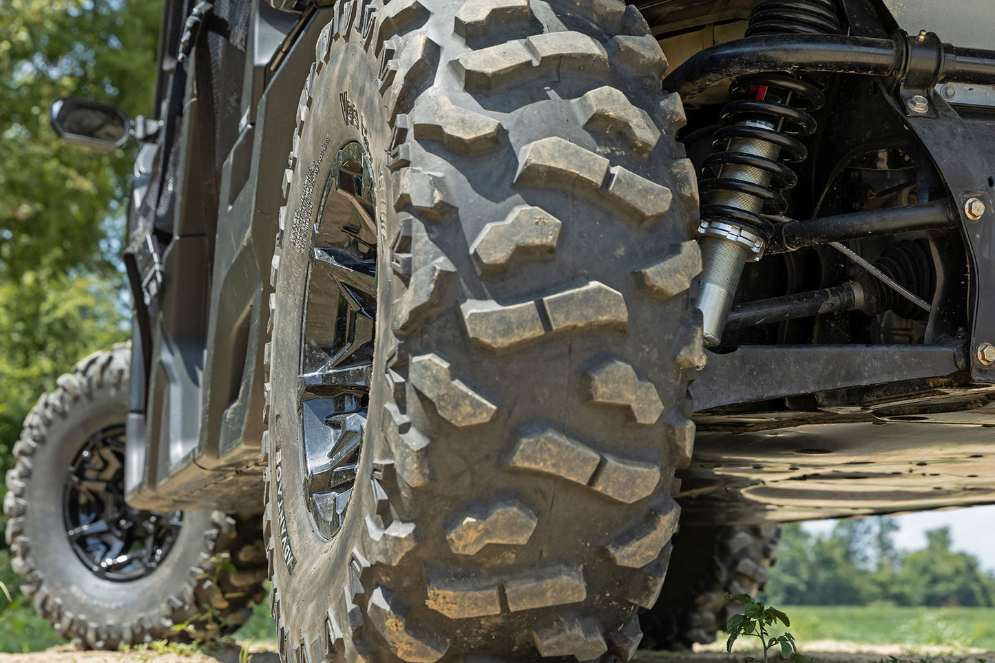 M1 Rear Coil Over Shocks Ride Height Adjust Can-Am Defender HD5/HD8/HD9/HD10 Rough Country-5