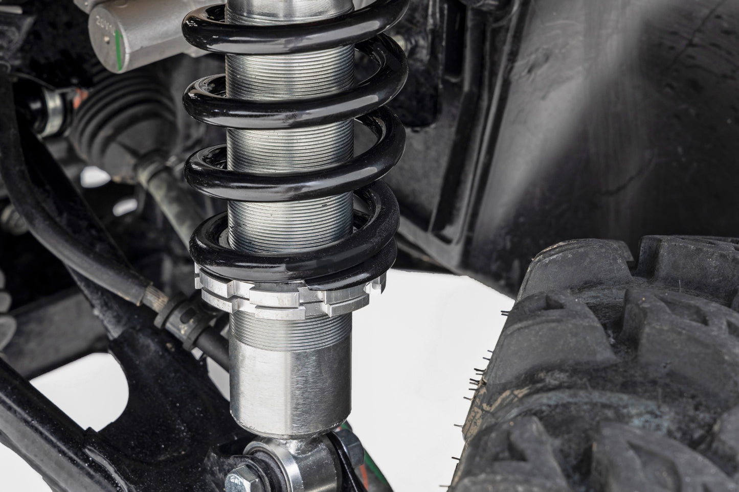 M1 Front Coil Over Shocks Ride Height Adjust Honda Pioneer 1000/Pioneer 1000-5 Rough Country-5