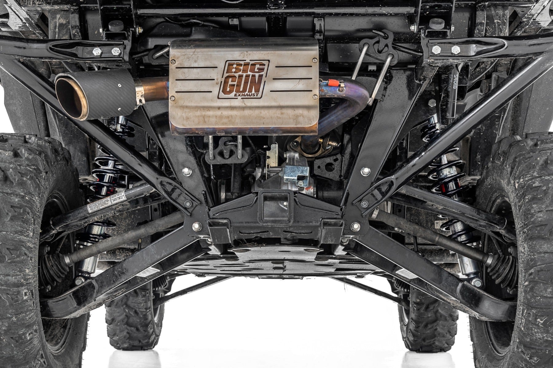 M1 Rear Coil Over Shocks Ride Height Adjust Honda Pioneer 1000/1000-5 Rough Country-3