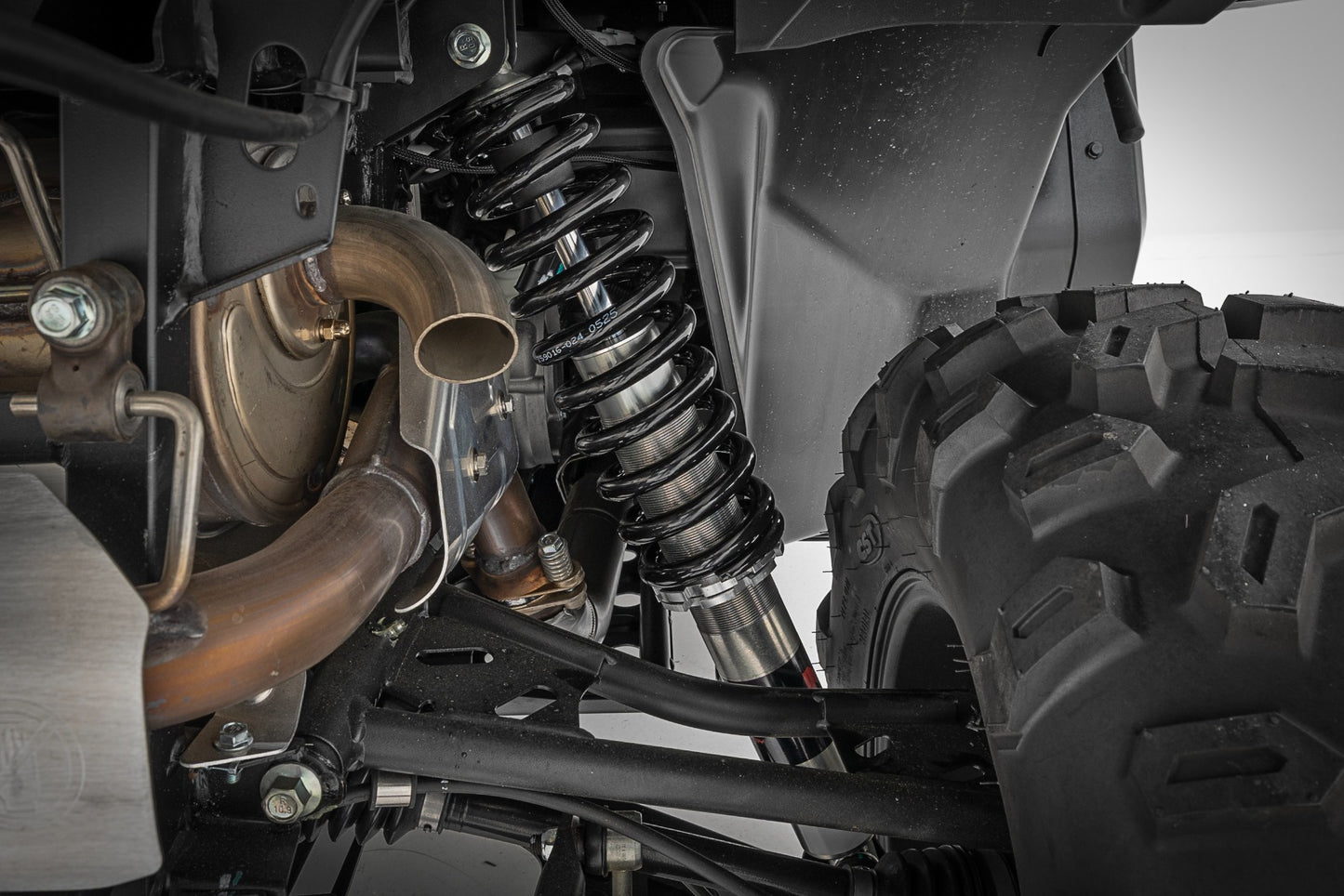 M1 Rear Coil Over Shocks Ride Height Adjust CFMOTO UFORCE 1000/1000 XL Rough Country-4