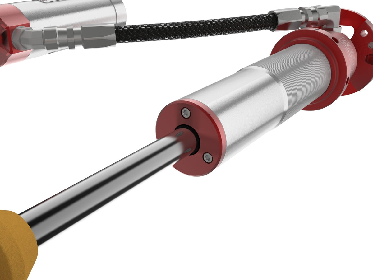 Sway-A-Way 2.5 Rear Remote Reservoir Coilover Kit with Compression Adjusters Ford Bronco 21-26 aFe Power-3