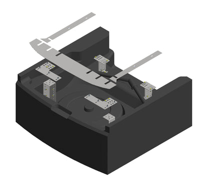 Mounting Kit For Tactical Drawer - 13-19 Explorer/Police Interceptor Products Tuffy Security