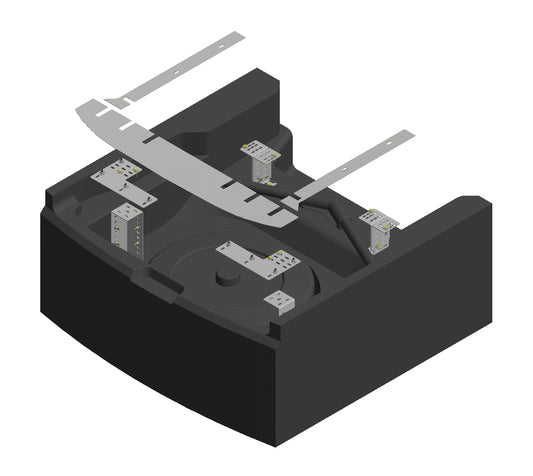 Mounting Kit For Tactical Drawer - 13-19 Explorer/Police Interceptor Products Tuffy Security