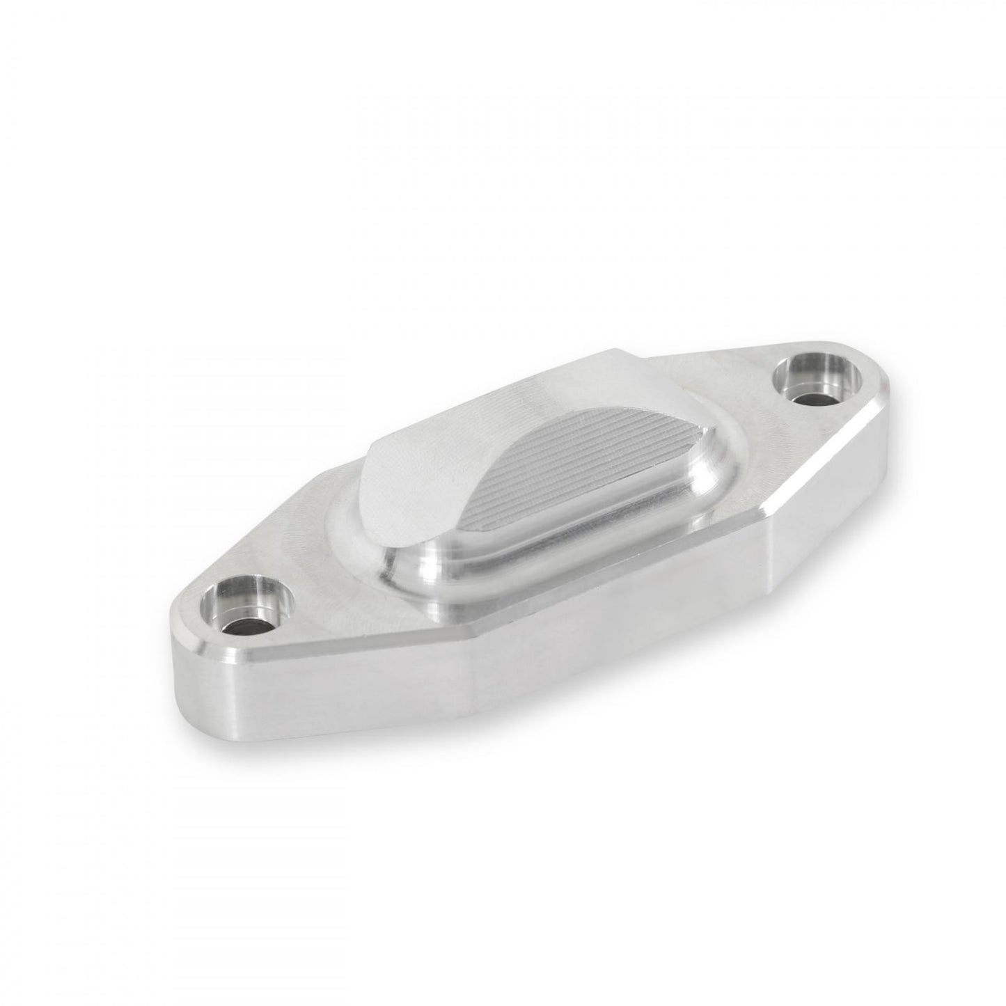 Oil Cooler Port Block-Off Plate Ford 7.3L Godzilla Fits Oil Pan for Ford 7.3L Godzilla Engine If Not Using 1138ERL or 1139ERL Adapters Holley-2