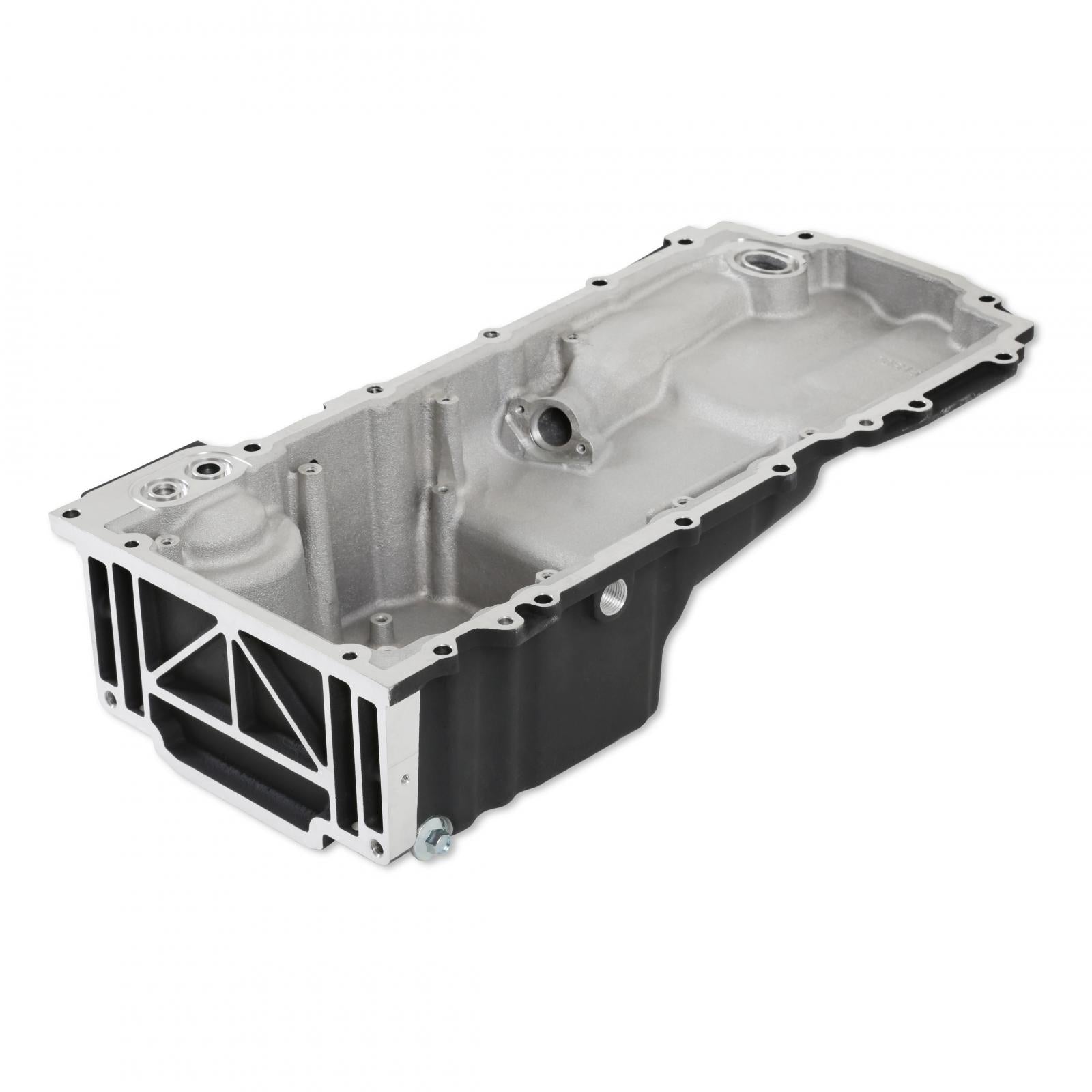 GM Gen-V LT Swap Oil Pan GM Gen V LT Swap Oil Pan Black with Turbo Oil or PVC Return Port Holley-2