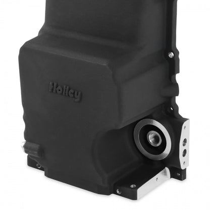 GM Gen-V LT Swap Oil Pan GM Gen V LT Swap Oil Pan Black with Turbo Oil or PVC Return Port Holley-7