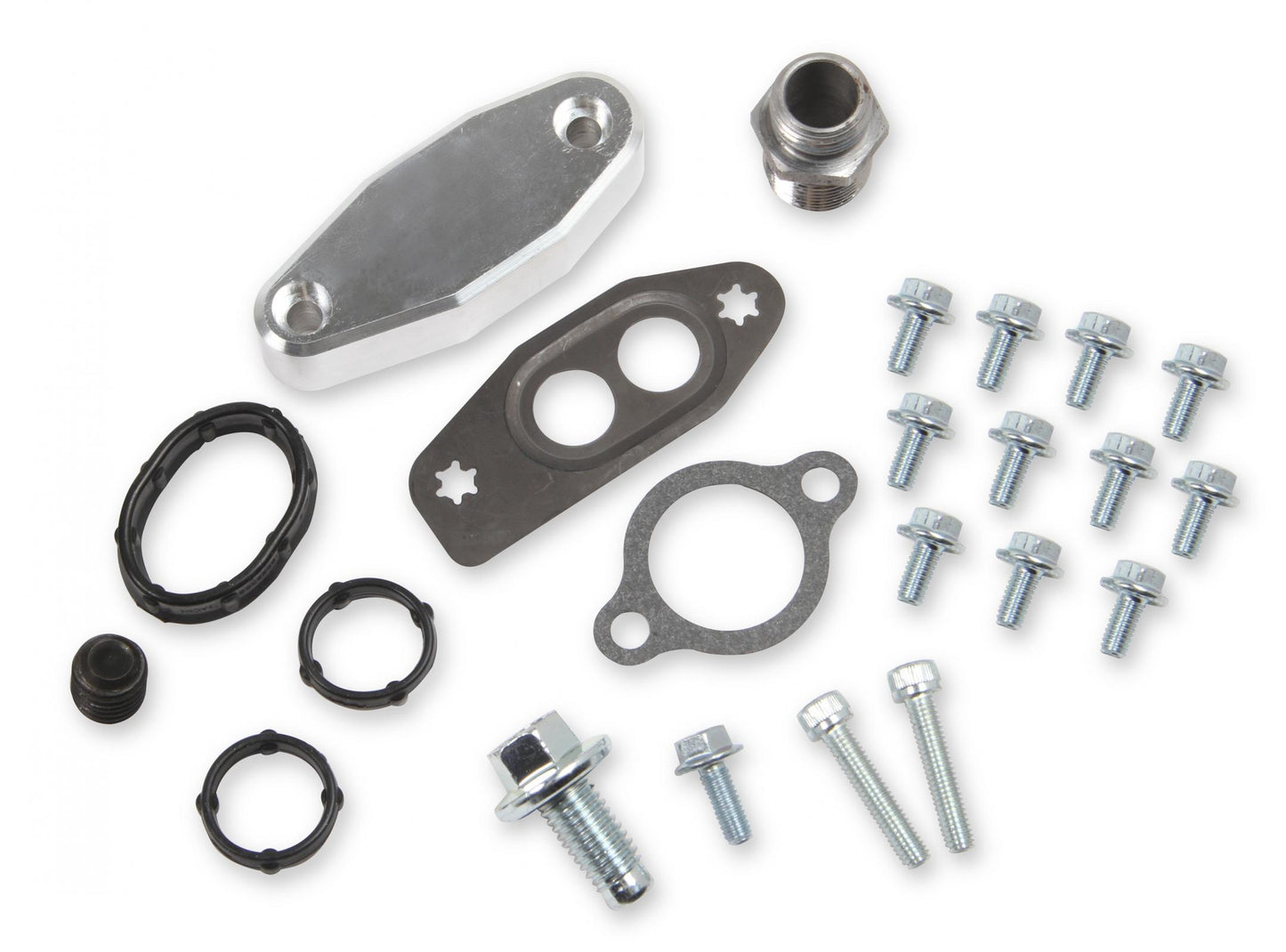 GM Gen V LT Swap Oil Pan Oil Return Not Machined GM Gen V LT Swap Oil Pan Same Dimensions As 302-20 Oil Return Boss CAN Be Drilled and Tapped Holley-1