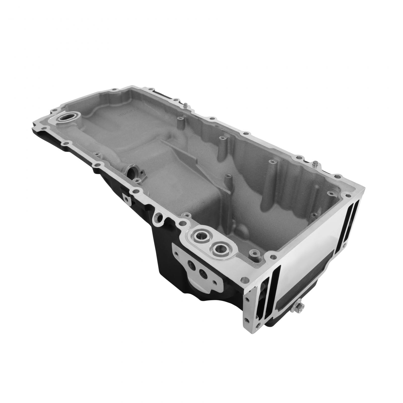 GM LT Swap Oil Pan 4WD / Truck / Off-Road Black Fits 1973-1987 GM K10 LT Swapped Trucks and Other 4WD LT Swap Projects Holley-12