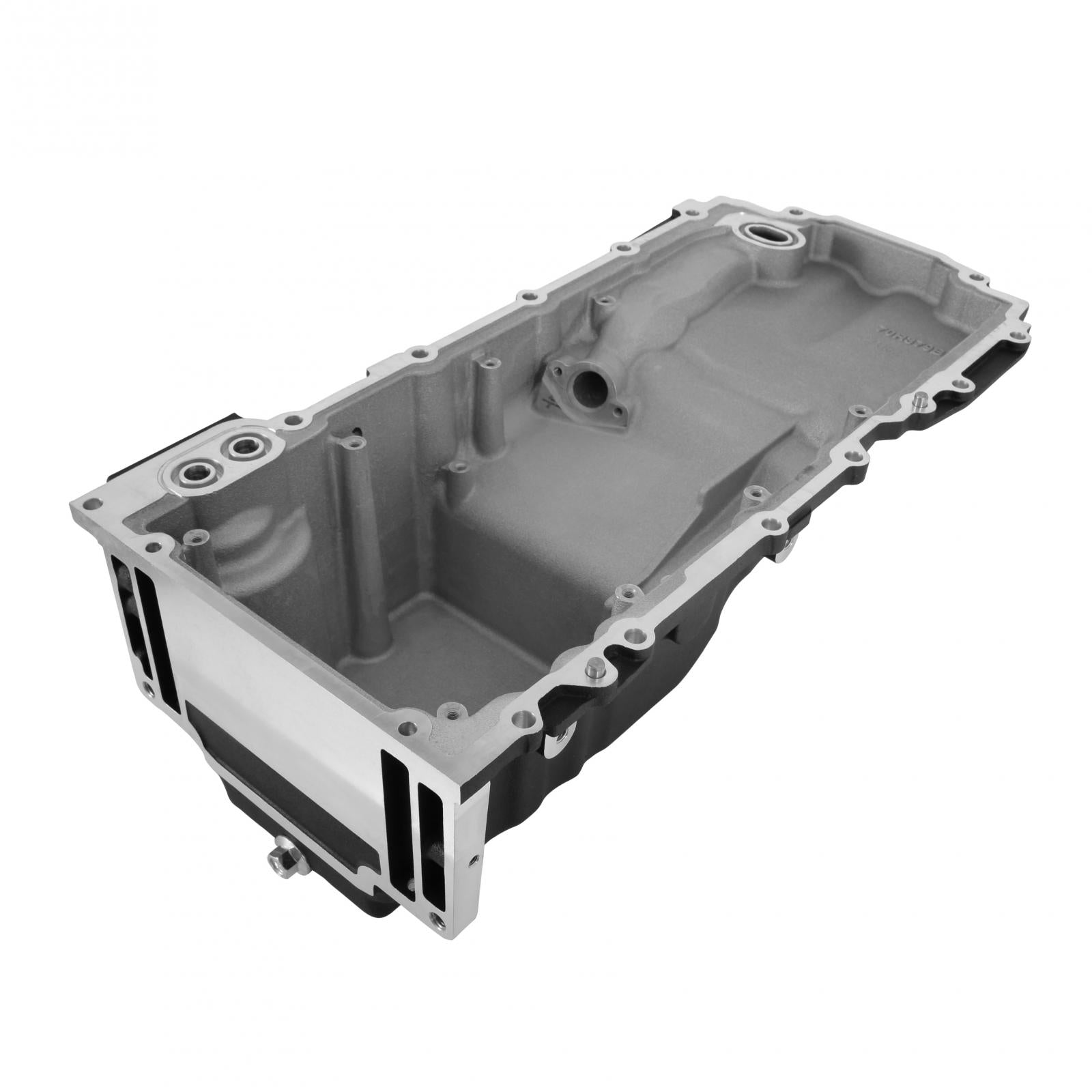 GM LT Swap Oil Pan 4WD / Truck / Off-Road Black Fits 1973-1987 GM K10 LT Swapped Trucks and Other 4WD LT Swap Projects Holley-5