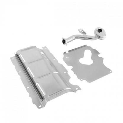 GM LT Swap Oil Pan 4WD / Truck / Off-Road Black Fits 1973-1987 GM K10 LT Swapped Trucks and Other 4WD LT Swap Projects Holley-9