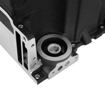 GM LT Swap Oil Pan 4WD / Truck / Off-Road Black Fits 1973-1987 GM K10 LT Swapped Trucks and Other 4WD LT Swap Projects Holley-10
