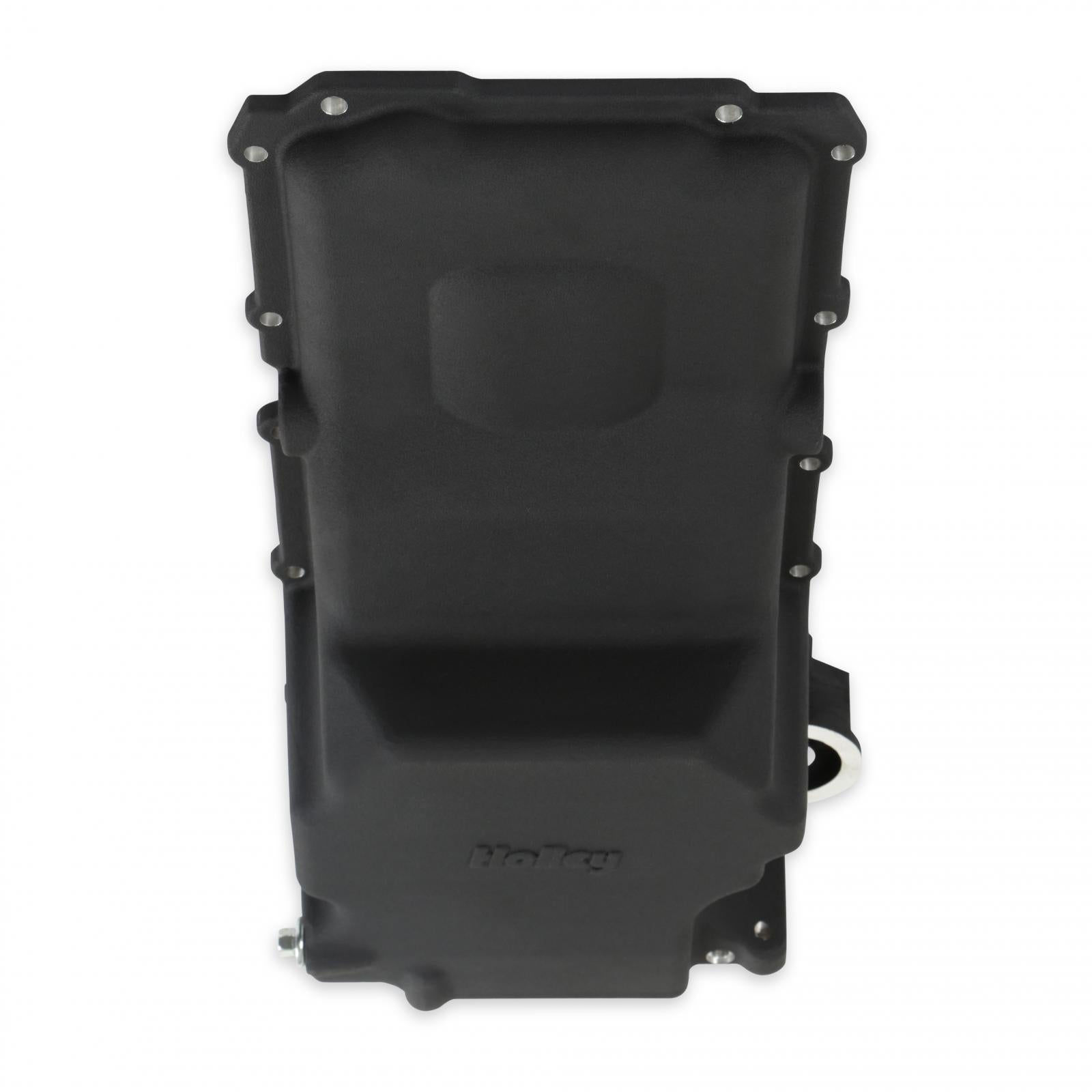 GM LS Swap Oil Pan Black Most Front Clearance Fits LS Swapped GM Muscle Car/classic Car/trucks and Any LS Swapped Vehicles Requiring Even More Clearance Than the 302-1 and 302-2 Provide Black Finish Holley-5