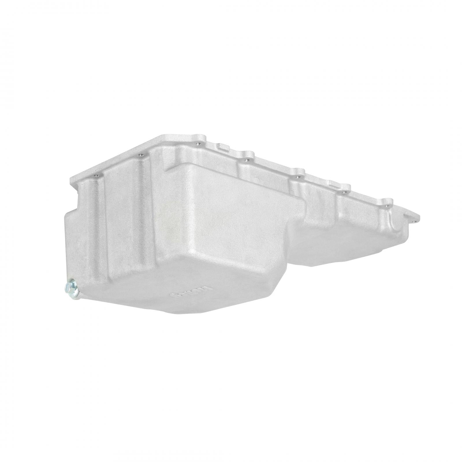 Cast Aluminum Rear Sump Oil Pan Ford Coyote Swap Fits Gen 1 and 2 Coyote Engine Swaps in 1979-2004 Ford Fox-Body and SN95 Mustangs Holley-1