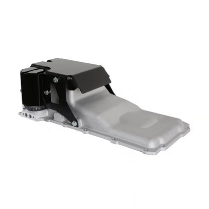 GM LS Swap Oil Pan 4WD / Truck / Off-Road Black Fits 1973-1987 GM K10 LS Swapped Trucks and Other 4WD LS Swap Projects Holley-3