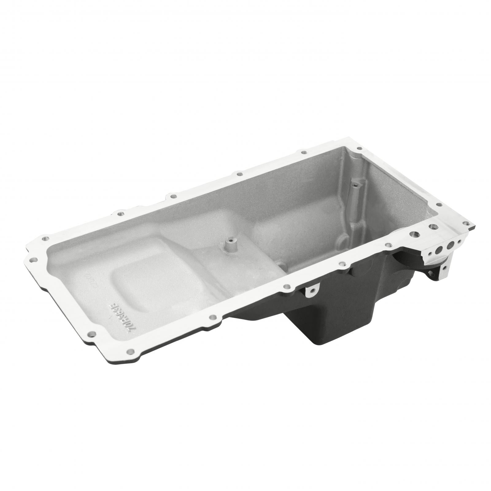 GM LS Swap Oil Pan 4WD / Truck / Off-Road Black Fits 1973-1987 GM K10 LS Swapped Trucks and Other 4WD LS Swap Projects Holley-6