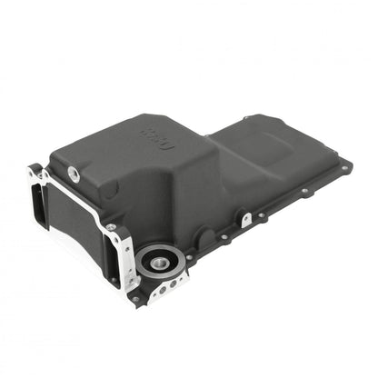 GM LS Swap Oil Pan 4WD / Truck / Off-Road Black Fits 1973-1987 GM K10 LS Swapped Trucks and Other 4WD LS Swap Projects Holley-7