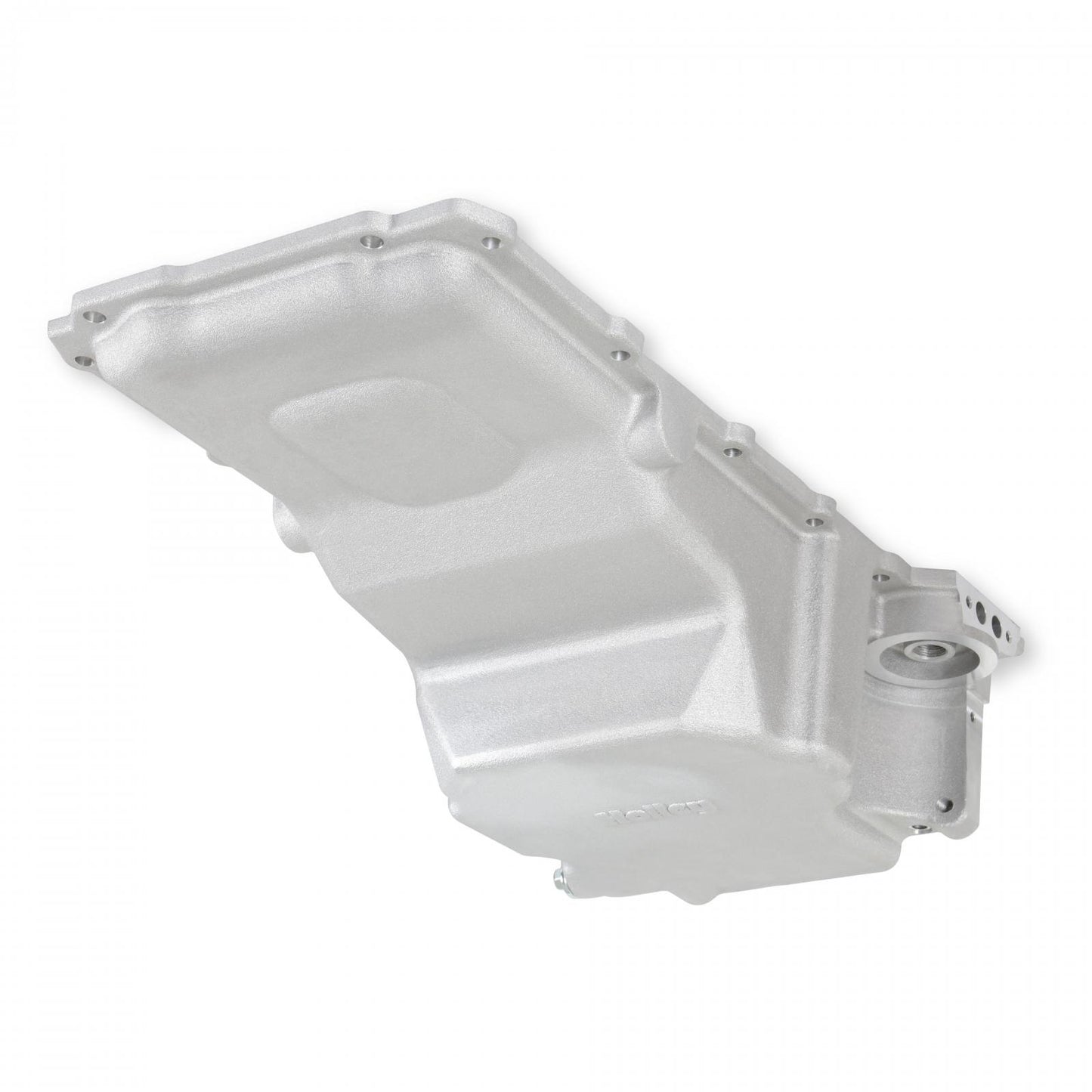 GM LS Swap Oil Pan Most Front Clearance No Drain-Back Holes Fits LS Swapped Vehicles Requiring Even More Clearance Than the 302-1 and 302-2 Same As 302-3 But Without Drain-Back and Plugs Holley-3