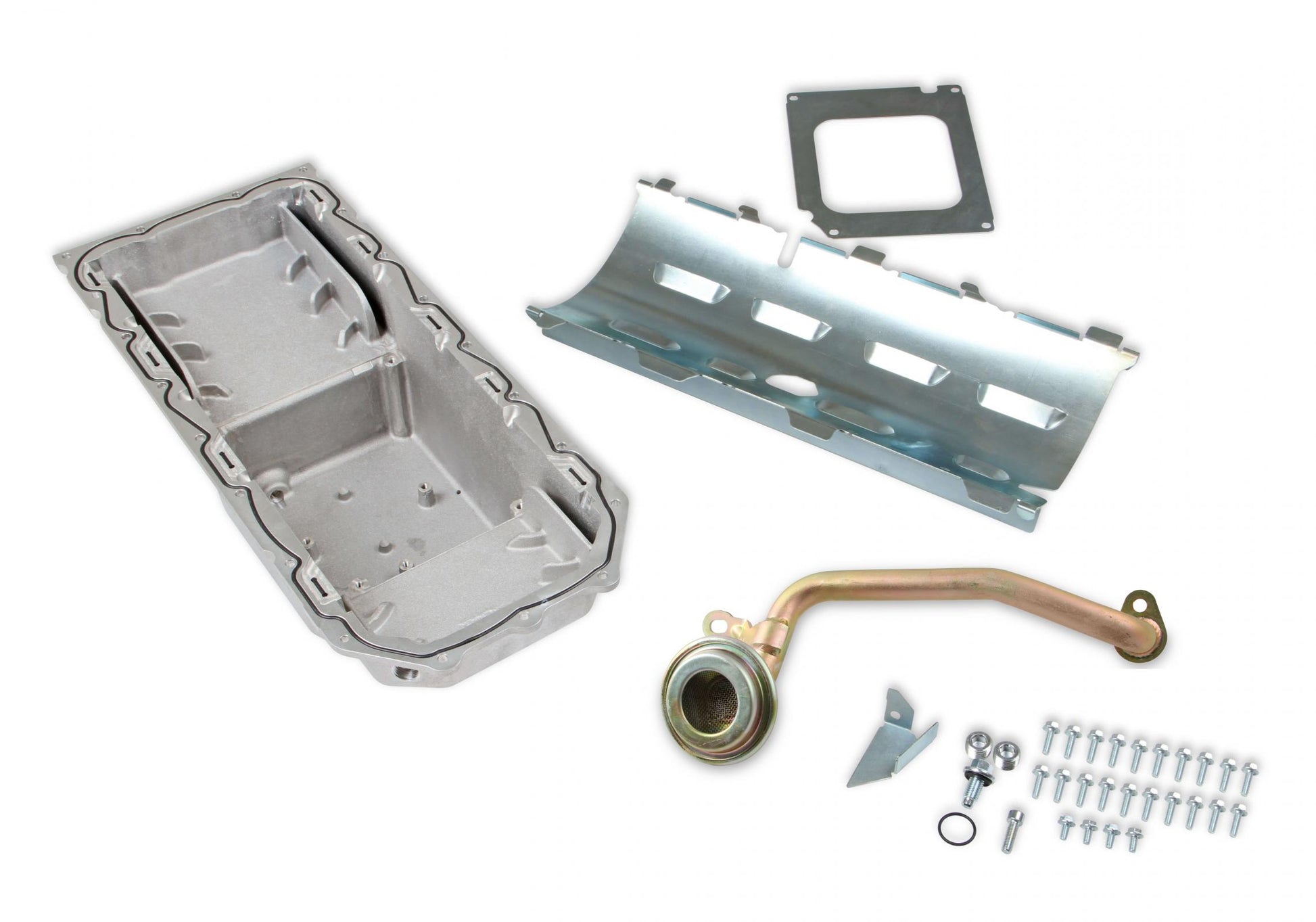 Gen III Hemi Swap Oil Pan Mid-Sump VVT Fits VVT Gen III Hemi Engines 2009-up 5.7L & 2011-up 6.4L Engines Mid-Sump Design Fits 1963-1974 Mopar A-Body, B-Body, C-Body & E-Body Holley