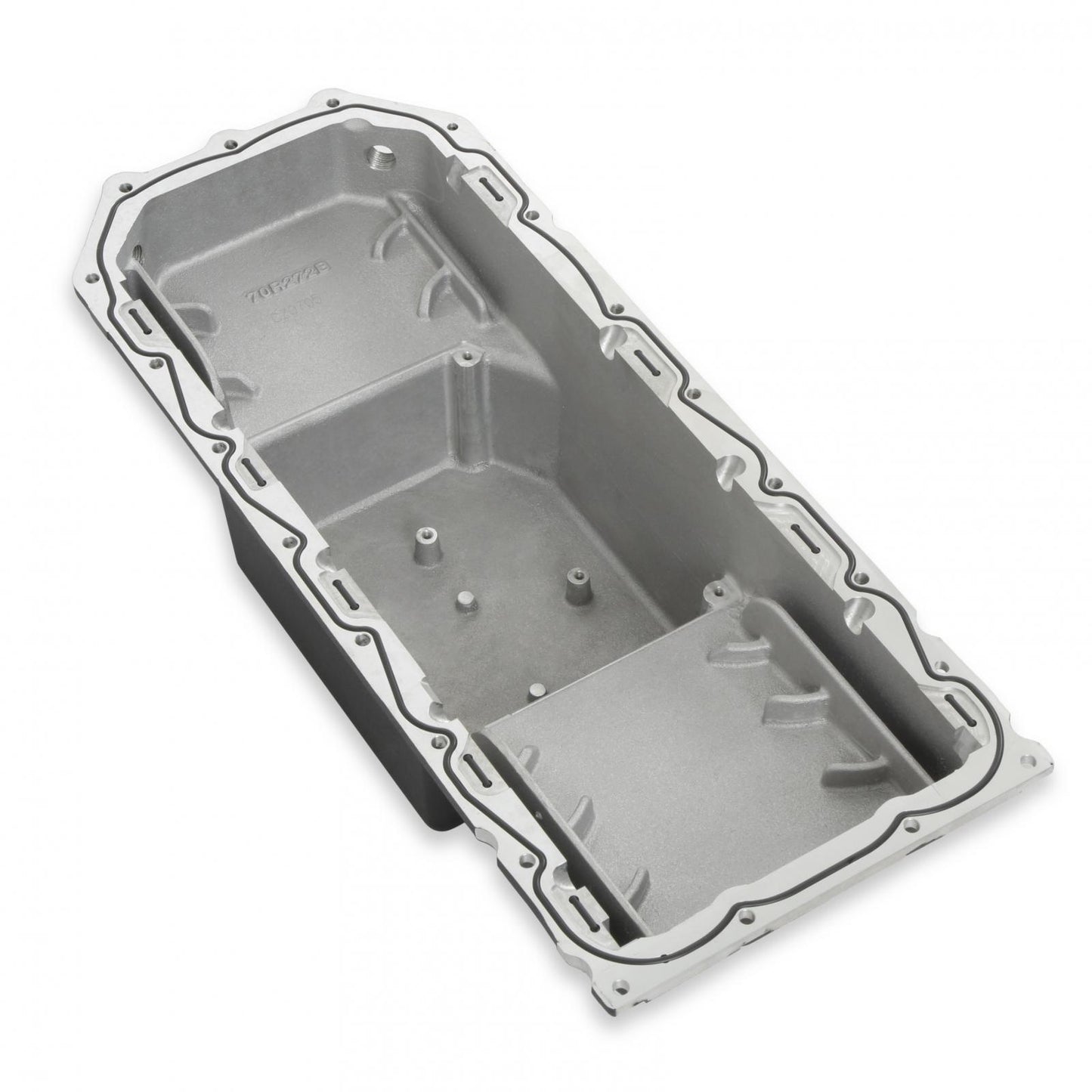 Gen III Hemi Swap Oil Pan Mid-Sump VVT Black Fits VVT Gen III Hemi Engines Holley-1