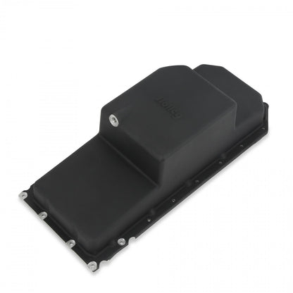 Gen III Hemi Swap Oil Pan Mid-Sump VVT Black Fits VVT Gen III Hemi Engines Holley-3