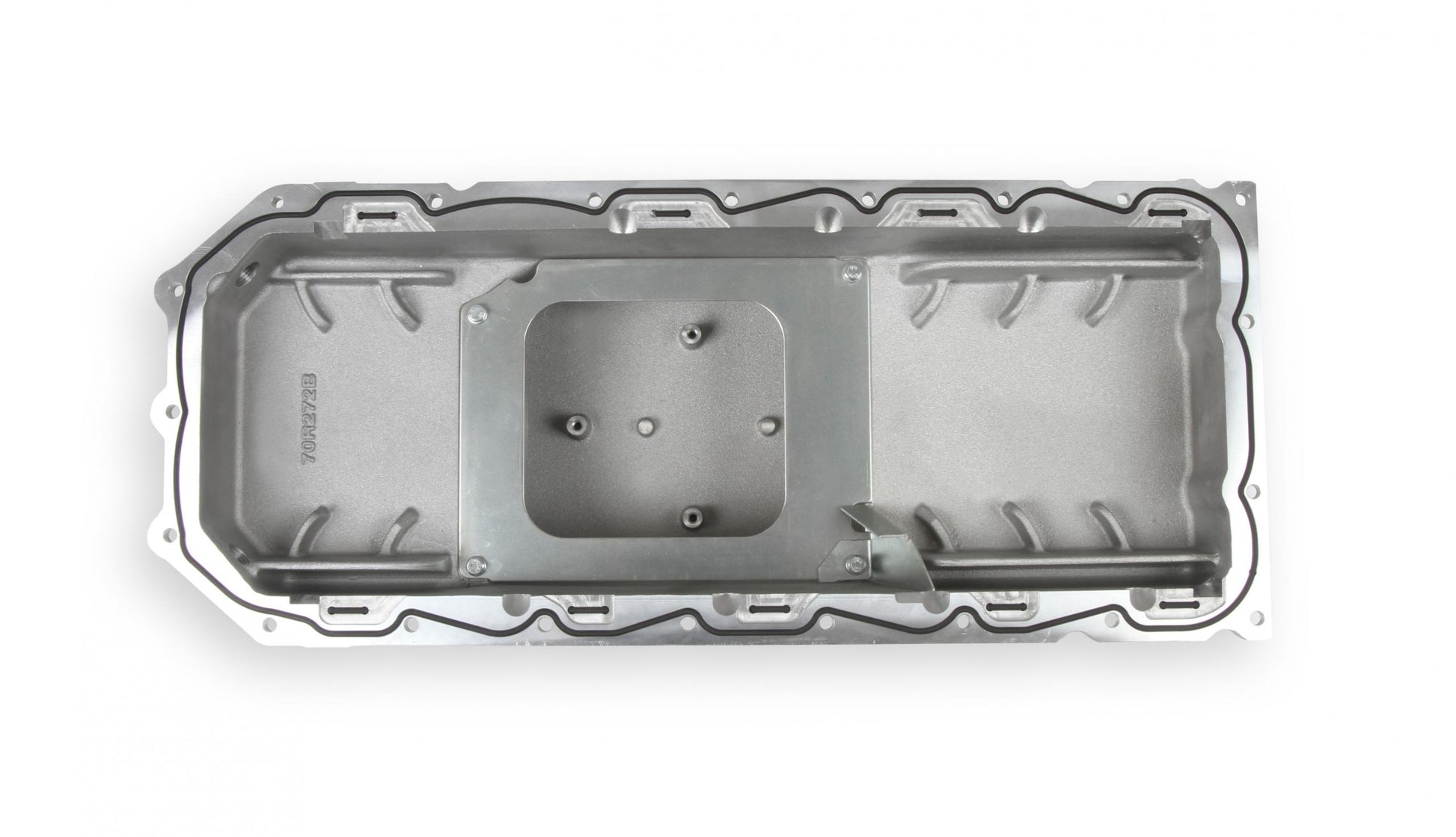 Gen III Hemi Swap Oil Pan Mid-Sump VVT Fits VVT Gen III Hemi Engines 2009-up 5.7L & 2011-up 6.4L Engines Mid-Sump Design Fits 1963-1974 Mopar A-Body, B-Body, C-Body & E-Body Holley-2