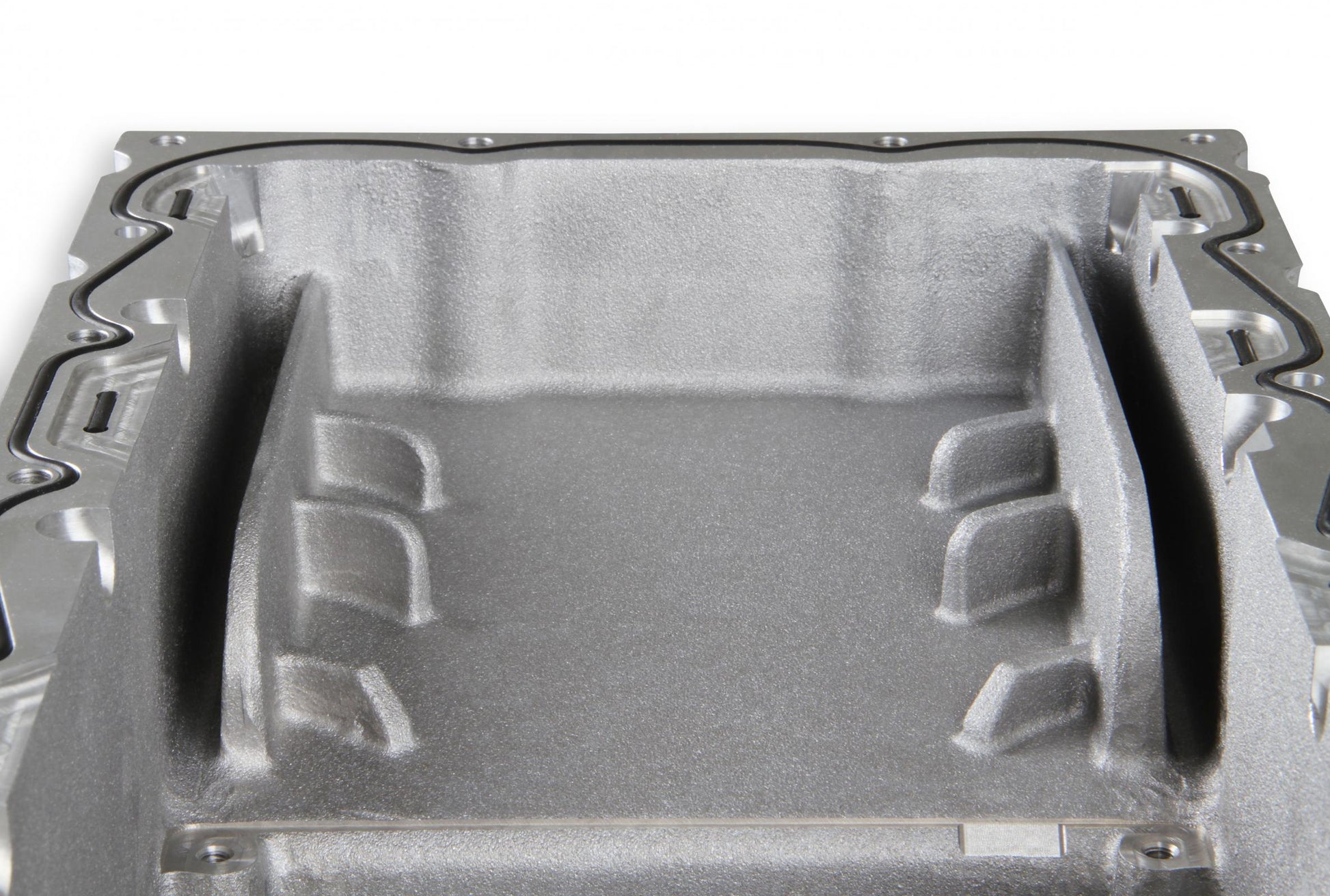Gen III Hemi Swap Oil Pan Mid-Sump VVT Fits VVT Gen III Hemi Engines 2009-up 5.7L & 2011-up 6.4L Engines Mid-Sump Design Fits 1963-1974 Mopar A-Body, B-Body, C-Body & E-Body Holley-13