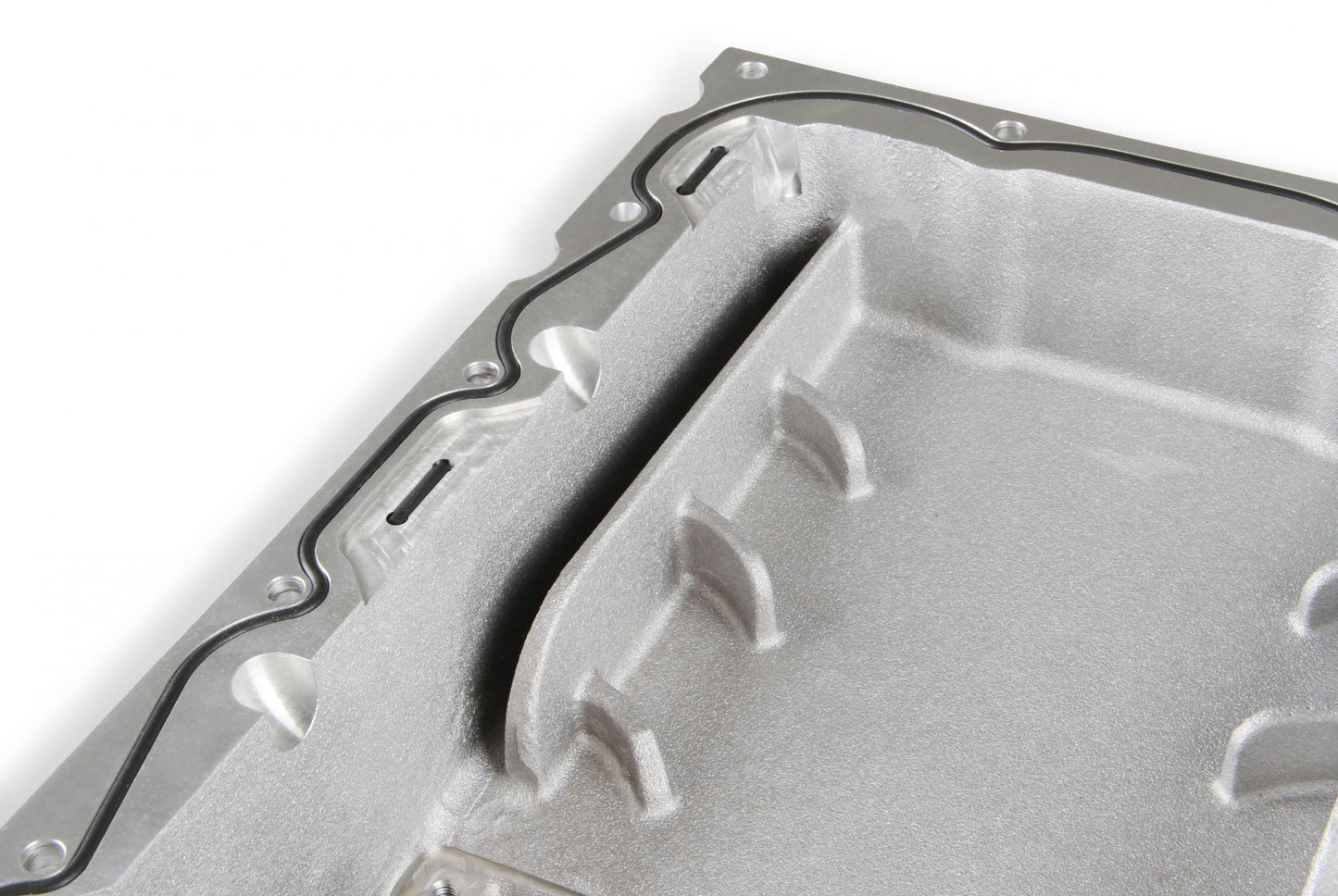 Gen III Hemi Swap Oil Pan Mid-Sump VVT Fits VVT Gen III Hemi Engines 2009-up 5.7L & 2011-up 6.4L Engines Mid-Sump Design Fits 1963-1974 Mopar A-Body, B-Body, C-Body & E-Body Holley-14