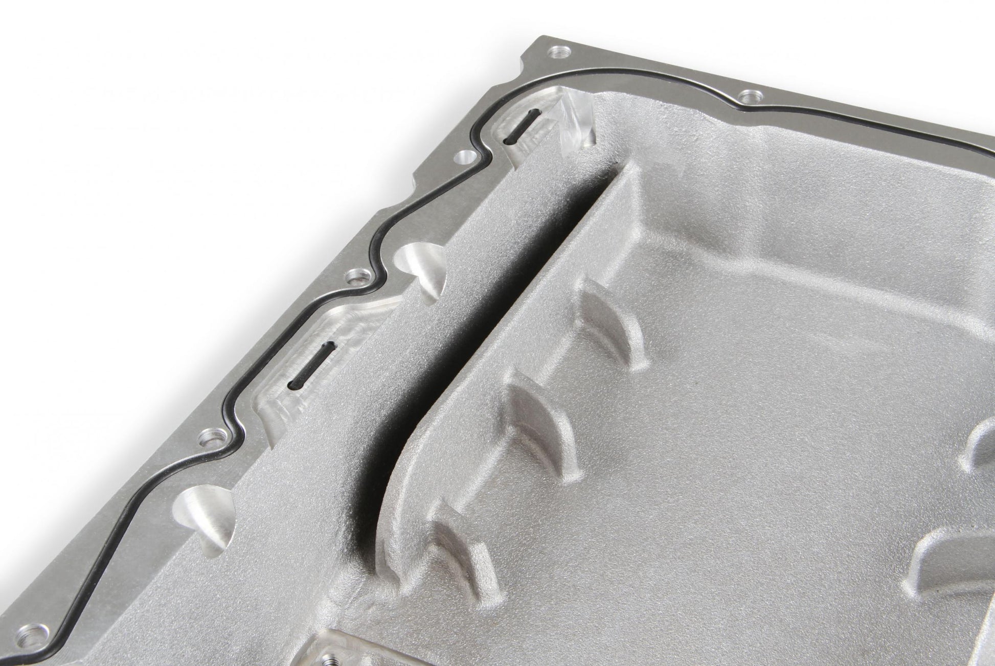 Gen III Hemi Swap Oil Pan Mid-Sump VVT Fits VVT Gen III Hemi Engines 2009-up 5.7L & 2011-up 6.4L Engines Mid-Sump Design Fits 1963-1974 Mopar A-Body, B-Body, C-Body & E-Body Holley-14