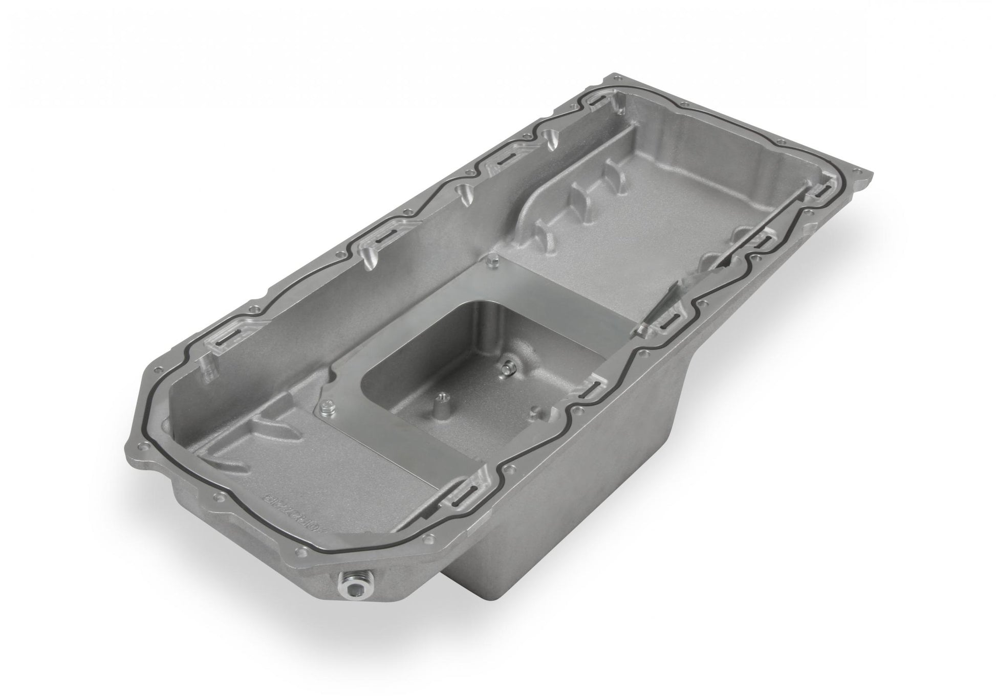 Gen III Hemi Swap Oil Pan Mid-Sump VVT Fits VVT Gen III Hemi Engines 2009-up 5.7L & 2011-up 6.4L Engines Mid-Sump Design Fits 1963-1974 Mopar A-Body, B-Body, C-Body & E-Body Holley-15